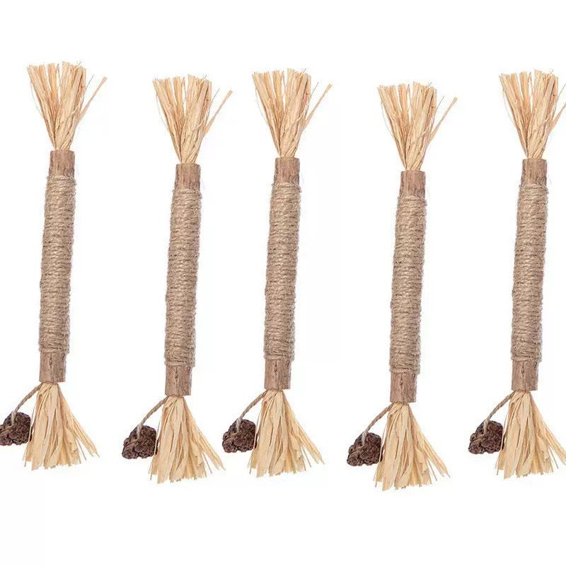 Natural Wood Chew Stick for Cats