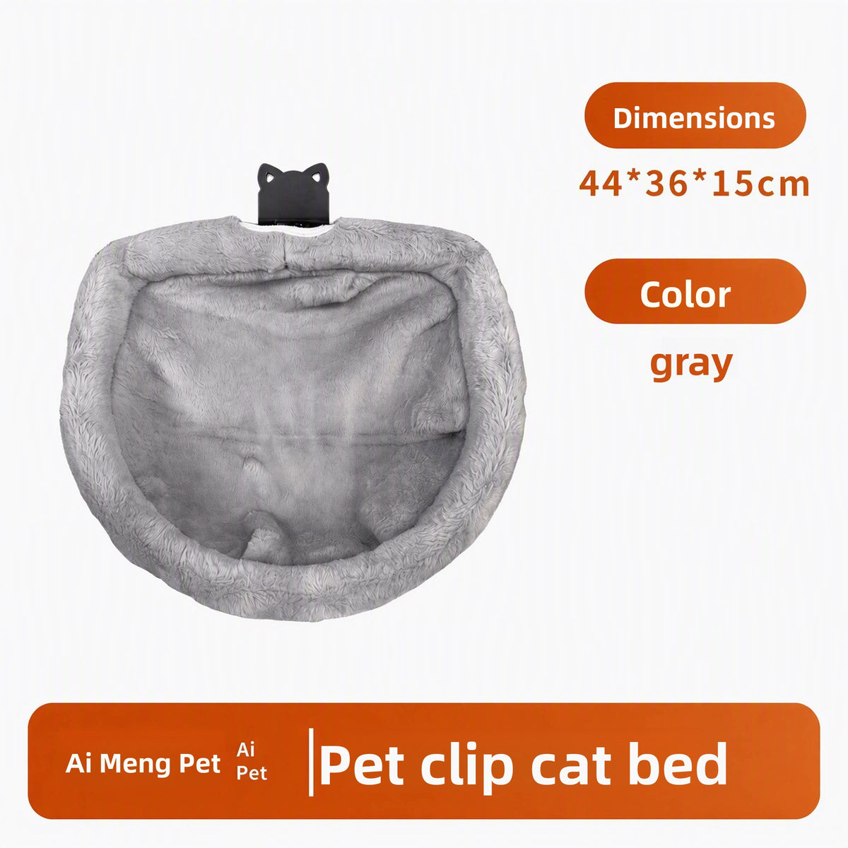 Clip-On Desk Cat Bed