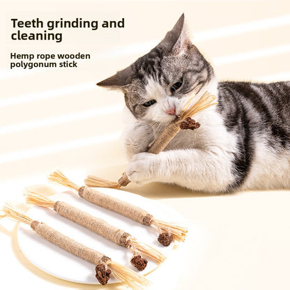 Natural Wood Chew Stick for Cats
