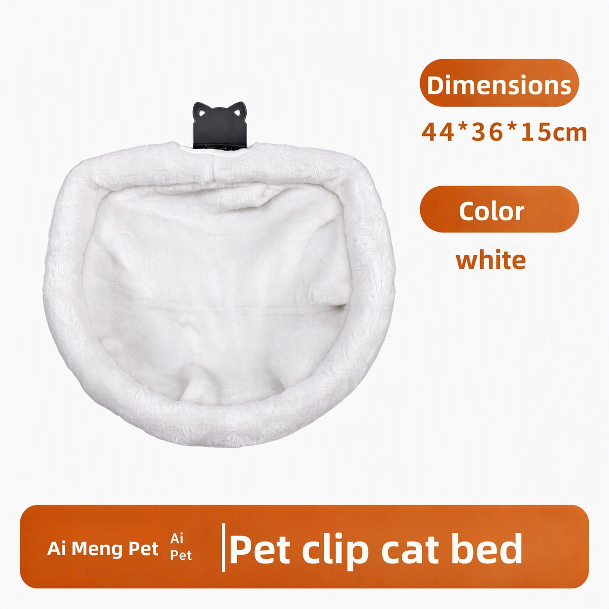 Clip-On Desk Cat Bed