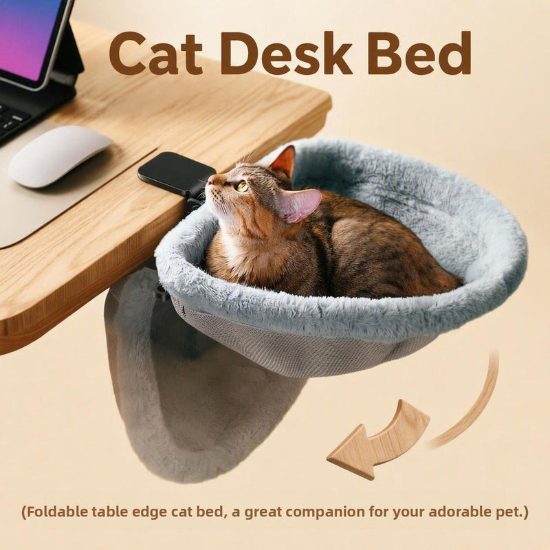 Clip-On Desk Cat Bed