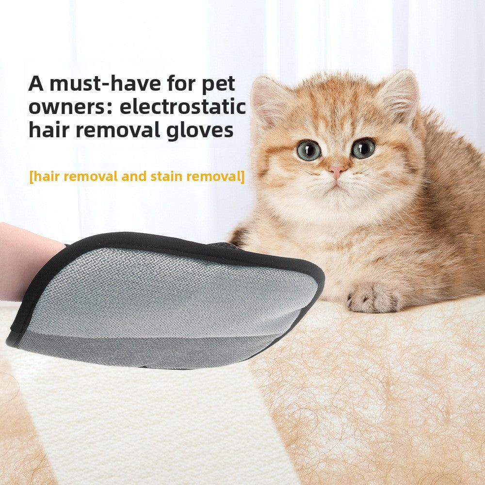 Pet Hair Remover Glove for Cats