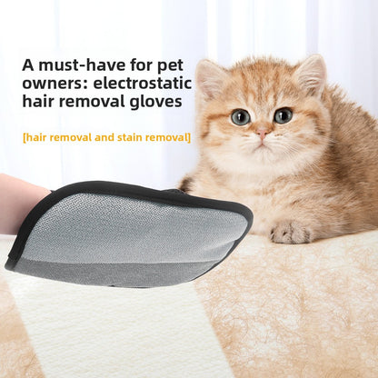 Pet Hair Remover Glove for Cats