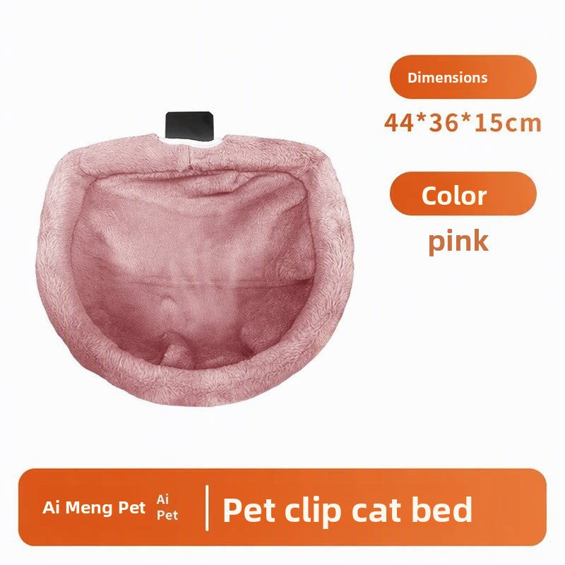 Clip-On Desk Cat Bed